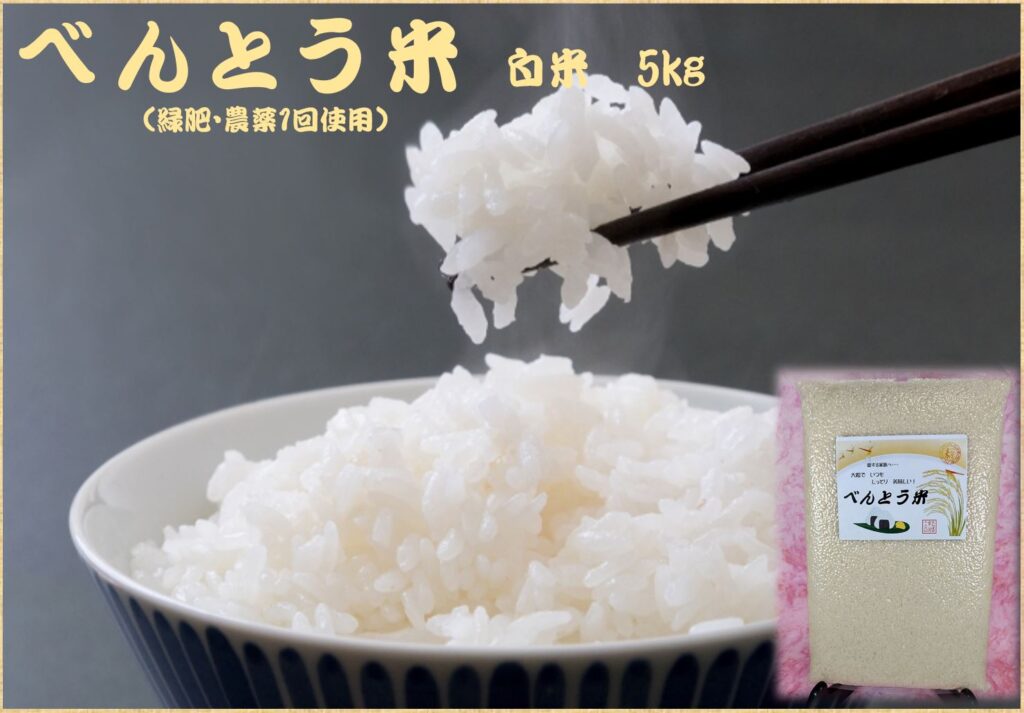 べんとう米　白米5kg　販売写真