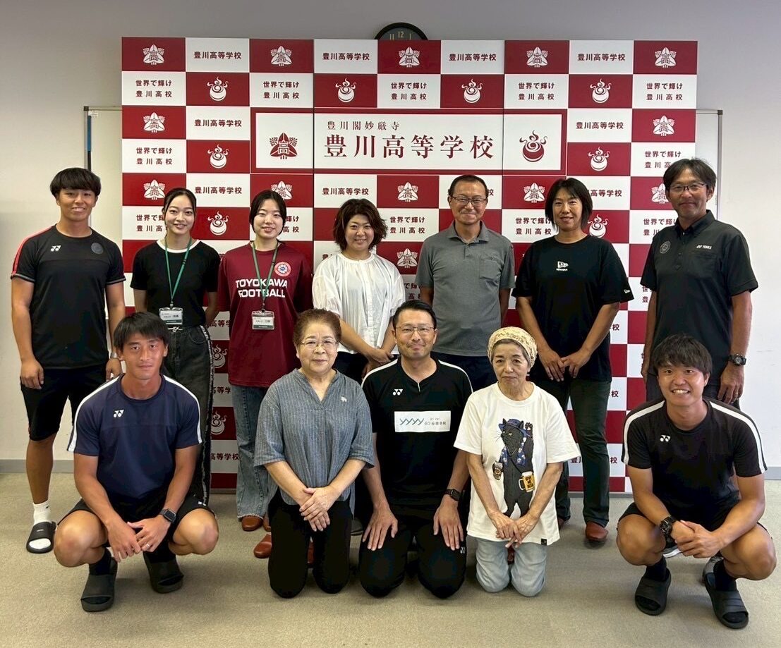 豊川高校サッカー部の農業体験発表会へ参加しました!